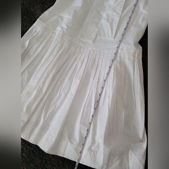 NWT Banana Republic white midi dress 00P - Picture 6 of 12